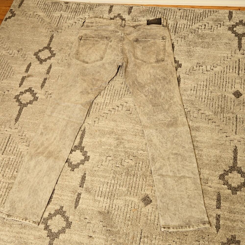 ZARA Men's Denim wear Gray Skinny Fit Jeans size US 32 - Picture 9 of 10